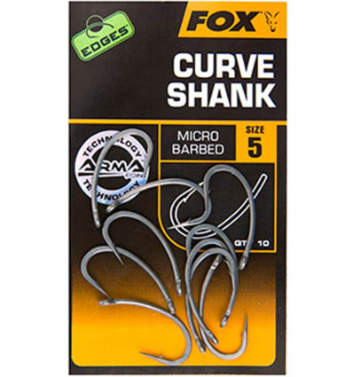 Карповые крючки FOX Edges Armapoint Curve shank