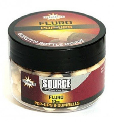 Бойлы плавающие Dynamite Baits Source White Fluro
