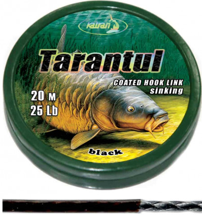 Поводковый материал в оболочке Katran TARANTUL, 25 Lb