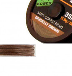 Поводочный материал Fox Edges Coretex Matt Gravelly Brown 20m
