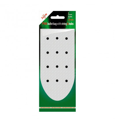 ПВА Пакет Carp Zoom PVA Bullet Bag w. String&Holes 65x190мм