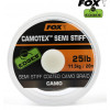 Поводковый материал в оплетке Fox Edges Camotex Soft 25lb - 20m