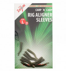 Адаптер для гачка Rig Aligner Sleeves, 10 шт