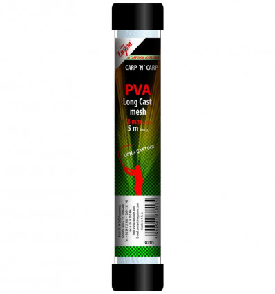 ПВА сетка на трубке CZ PVA Long Cast Mesh in Tube 18мм*5м
