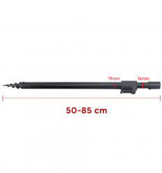 Стійка World4Carp телескопічна гвинтова 50-85 cm