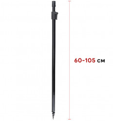 Стойка World4Carp телескопическая винтовая 60-105 cm