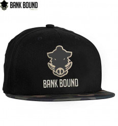 Кепка Prologic Bank Bound Flat Bill Cap Black/Camo