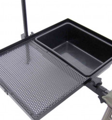 Фидерный обвес (столик с контейнером для прикормки) Carp Zoom Side Tray with Bowl