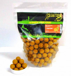 Бойлы прикормочные растворимые Grandcarp АНАНАС серия ATTRACT, 1 кг