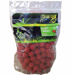Бойлы прикормочные вареные Grandcarp КЛУБНИКА серия CLASSIC Ø20 мм, 1 кг