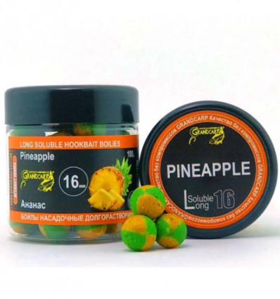  Бойлы насадочные долгорастворимые АНАНАС серия ATTRACT, 100 г