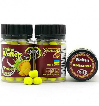 Бойлы нейтральной плавучести Grandcarp Amino Wafters Pineapple (Ананас)