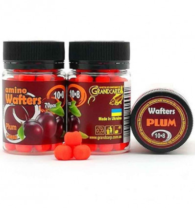 Бойлы нейтральной плавучести Grandcarp Amino Wafters Plum (Слива)