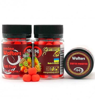 Бойлы нейтральной плавучести Grandcarp Amino Wafters Tutti Frutti (Тутти Фрутти)