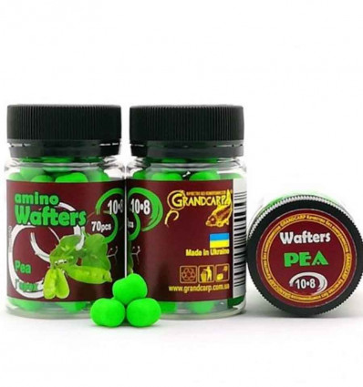 Бойлы нейтральной плавучести Grandcarp Amino Wafters Pea (Горох)