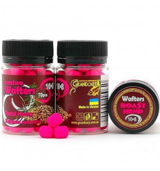 Бойлы нейтральной плавучести Grandcarp Amino Wafters Roast Hemp (Жареная Конопля)