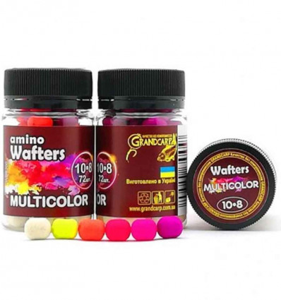 Бойлы нейтральной плавучести Grandcarp Amino Wafters Multicolor