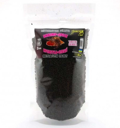 Метод/Стик пеллет Grandcarp КРЕВЕТКА•СПЕЦИИ серии TACTIC Ø2 мм, 400 г