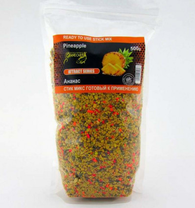 Стик микс готовый к применению Grandcarp АНАНАС серия ATTRACT 500 г