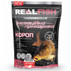 Прикормка для рыбалки REAL FISH Карп КЛУБНИКА, 1 кг