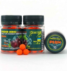 Амино бойлы СЛИВА насадочные вареные Grandcarp серия FEEDER Ø10 мм