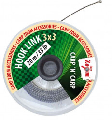 Поводочный материал быстротонущий без оплётки CZ HookLink 3x3, 20m