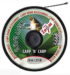 Поводочный материал в оплетке CZ Skinline, 25lb, 20 м
