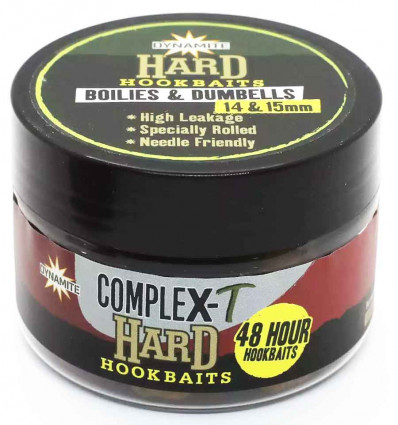 Бойлы насадочные Dynamite Baits Hard Hook Baits CompleX-T