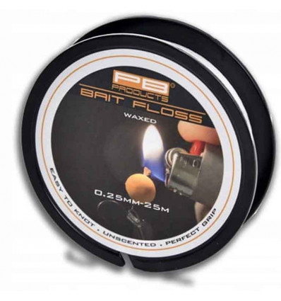 Нить для фиксации бойлов PB Products Bait Floss 0,25mm 25m