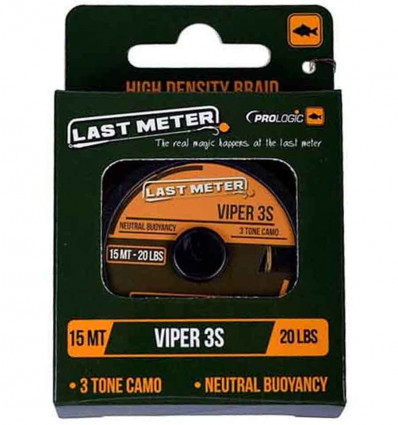 Поводковый материал Prologic Viper 3S 15m