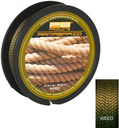 Поводковый материал PB Products Armabraid Weed 20m