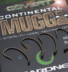 Крючок Gardner COVERT CONTINENTAL-MUGGA HOOKS BARBED