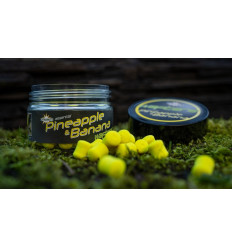 Бойли нейтральної плавучості Dynamite Baits Fluro Wafters Pineapple & Banana, 14 мм