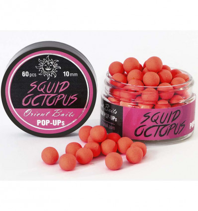 Бойлы поп ап Pop up Orient Baits Squid Octopus (кальмар осьминог)