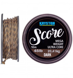 Ледкор KRYSTON Score Heavyweight Leadcore 45 lb, 10 м Camou