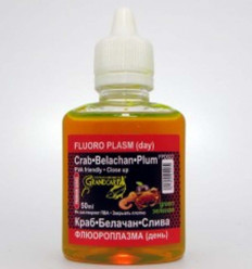 Активный дип флюороплазма Grandcarp КРАБ•БЕЛАЧАН•СЛИВА (день) серия PREMIUM 50 мл.