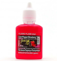 Активный дип флюороплазма Grandcarp ПЕЧЕНЬ•ПЕРЕЦ•КЛУБНИКА (день) серия PREMIUM 50 мл.