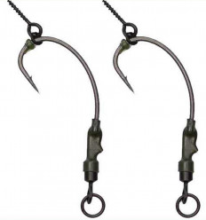 Готовий повідець W4C RONNIE RIGS (ронні ріг), гачок MUGGA