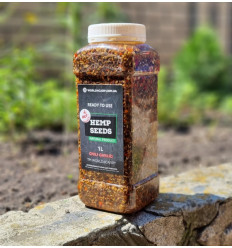 Конопля для рыбалки готовая Hemp seed Chili Garlic