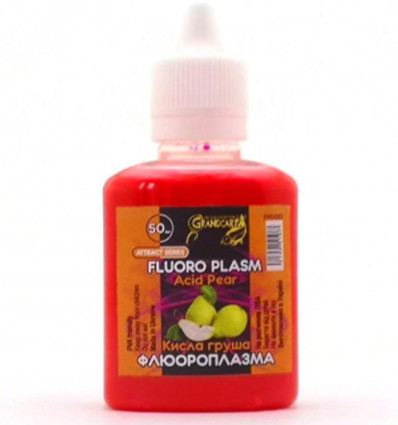 Активный дип флюороплазма Grandcarp КИСЛАЯ ГРУША (день) серия ATTRACT 50 мл.