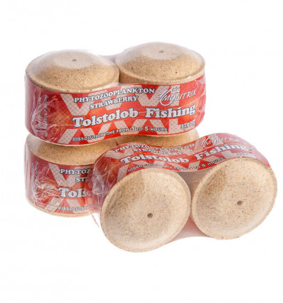 Фитозоонопланктон Molitrix Клубника 3х60 г