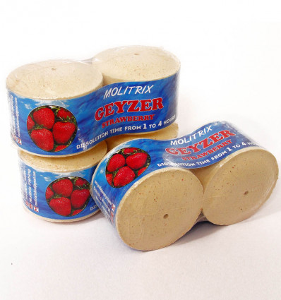 Технопланктон Molitrix Клубника ГЕЙЗЕР 3х60 г