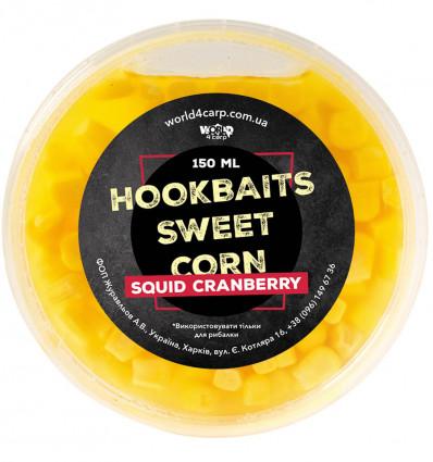 Насадкова кукурудза КАЛЬМАР ЖУРАВЛИНА (squid cranberry), 150 ml