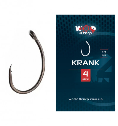 Карповый крючок W4C KRANK (крэнк)