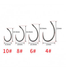 Карповый крючок W4C KRANK (крэнк)