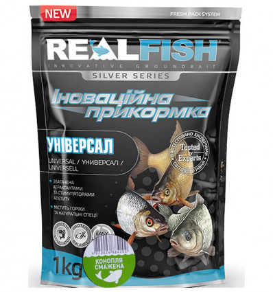 Прикормка для риболовлі REAL FISH Універсал СПЕЦІЇ, 1 кг