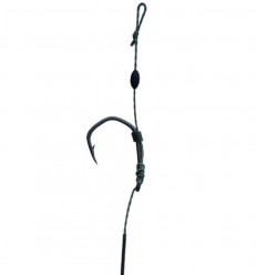 Готовый поводок W4C с волосом CLAW Hair Rig, крючок CLAW