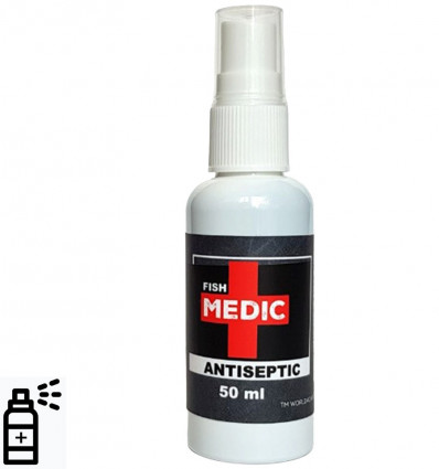 Антибактериальный спрей Antiseptic FISH MEDIC, 50ml