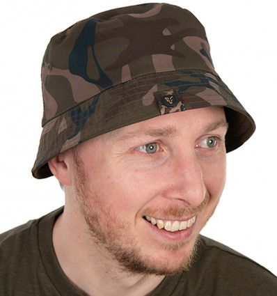 Двостороння панамка камуфляж/хакі Fox Camo Reversible bucket hat