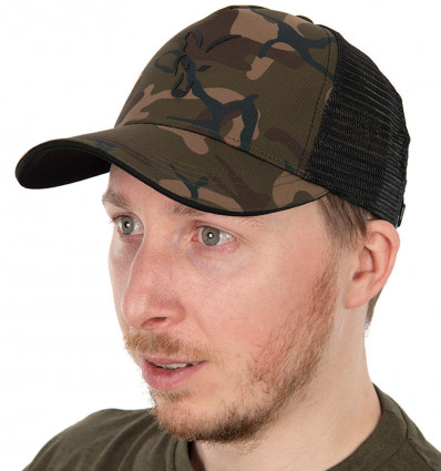 Кепка камуфляжная с сеткой Fox Camo Trucker